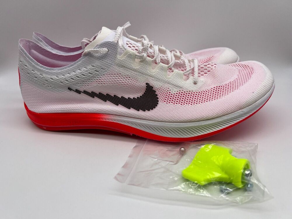 Nike ZoomX Dragonfly Rawdacious DJ5255 100 Sprint Spikes White Size 14 NEW